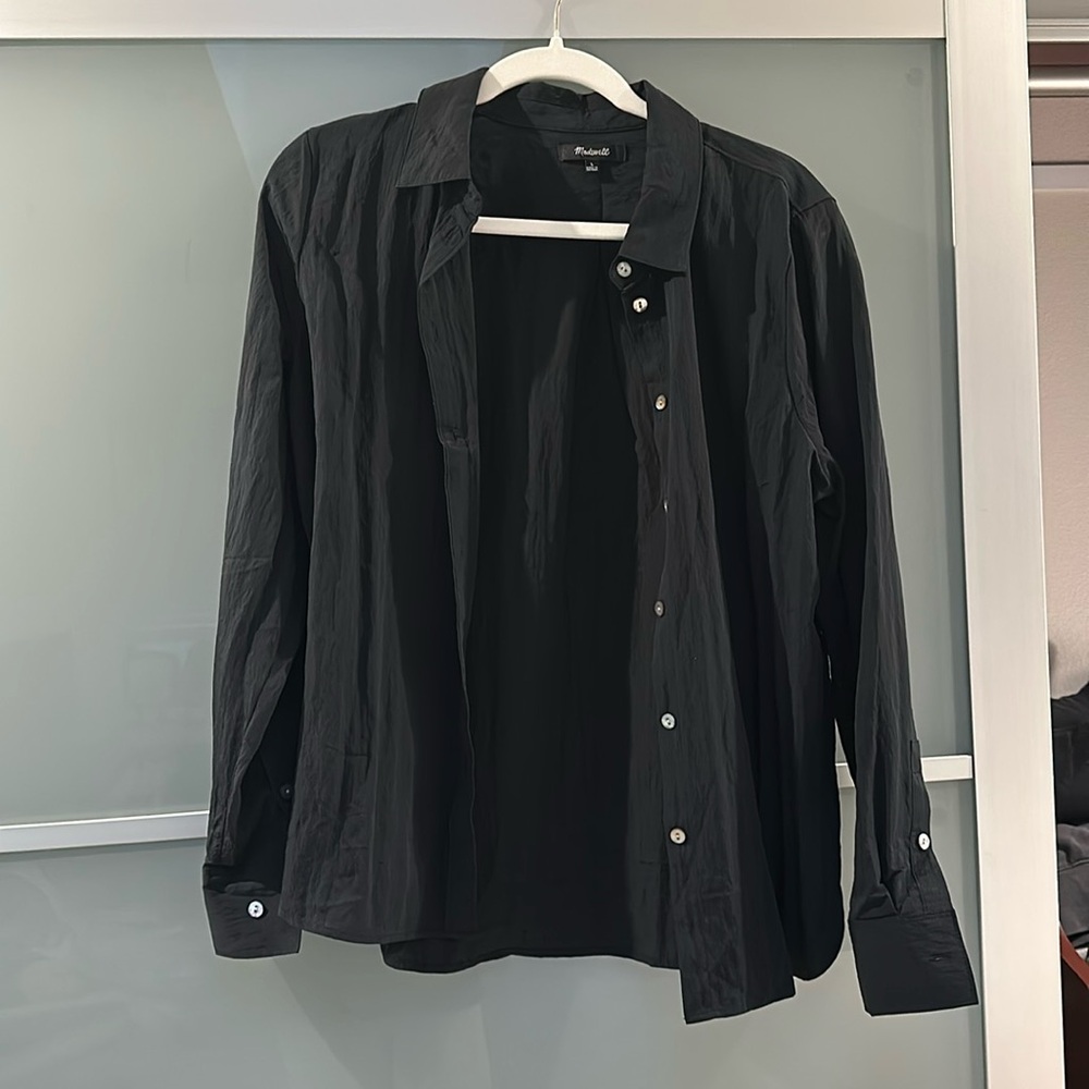 NWOT black Madewell shirt